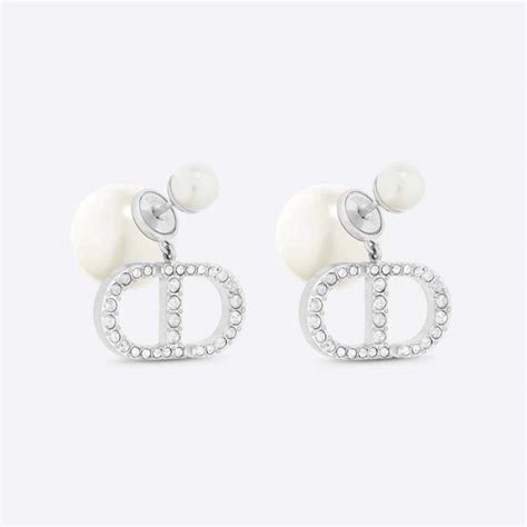 Silver Dior Earrings for Women 